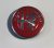 Motorháztető, hűtőrács embléma ALFA ROMEO 82MM PIROS NEW