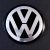 3D Volkswagen fém logo több méretben(NEM KUPAK!!!)