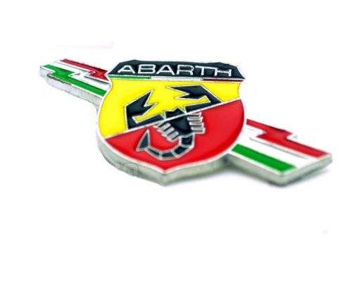 3D logo Abarth Flag Fém