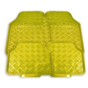 Aluhatású gumiszőnyeg Sárga