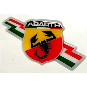 3D-s Abarth matrica Flag