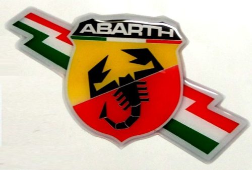 3D-s Abarth matrica Flag