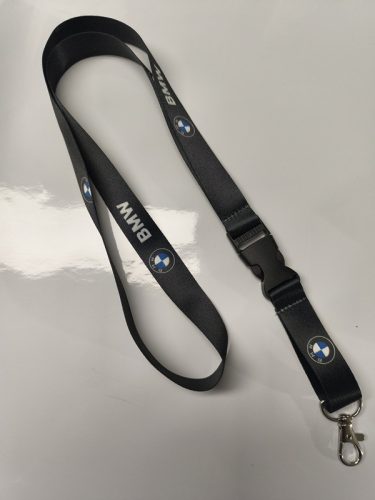Nyakbaakasztós kulcstartó(nyakpánt) BMW