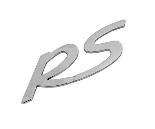 3D logo RS króm