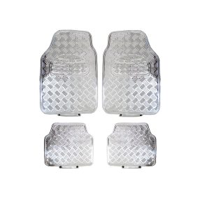 Aluhatású gumiszőnyeg Króm