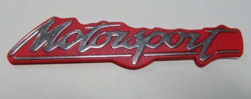 3D logo Motorsport több színben