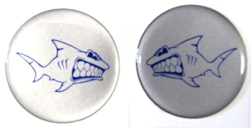 3D-s Shark felnimatrica több színben
