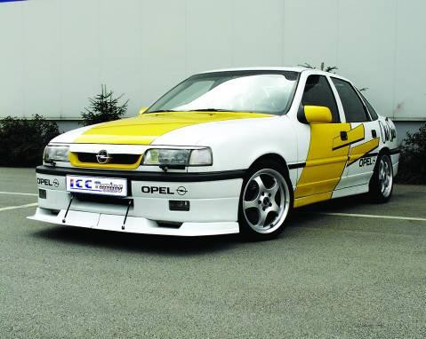 Opel Vectra 2000 első lökhárító toldat Mattig ST