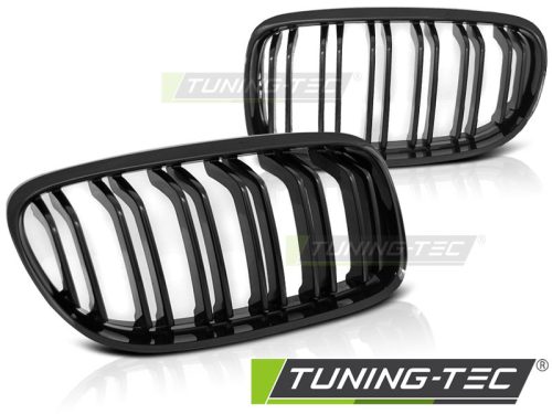 BMW E90 E91 2009- hűtőrács fekete dupla TuningTech