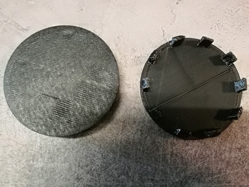Alufelni felniközép kupak 60mm/58mm Alfa Style Black
