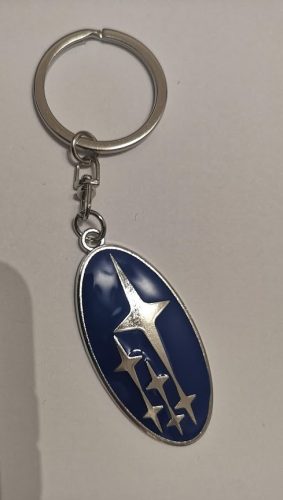 Kulcstartó fém Subaru