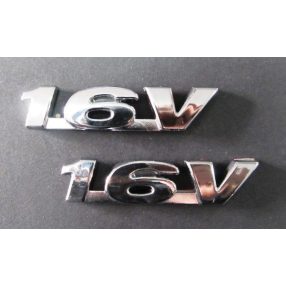 3D logo króm 16V kicsi