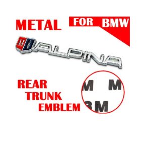 3D logo BMW ALPINE logo Fém