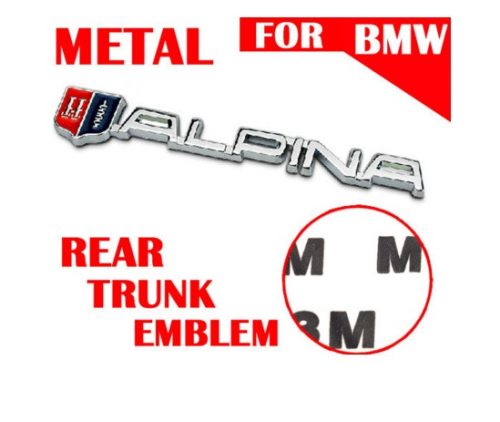 3D logo BMW ALPINE logo Fém