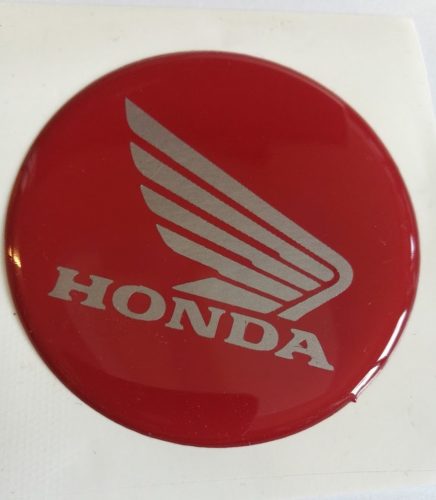 3D-s Honda Motoros style felnimatrica Red/Silver