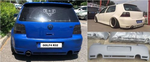 Volkswagen Golf4 R32 design hátsó lökhárító ST