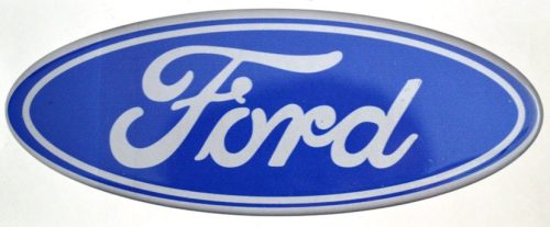 3D-s Ford embléma Elipszis több színben
