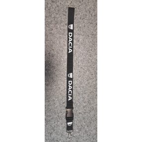 Nyakbaakasztós kulcstartó(nyakpánt) Dacia