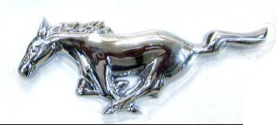 3D logo Mustang
