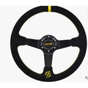 Velúr sportkormány mélyagyas