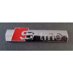 3D logo Audi SLine Fém