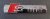3D logo Audi SLine Fém