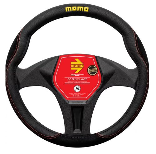 Kormányvédő Tuning M, Fekete-Piros MOMO 30SWC0COMKR