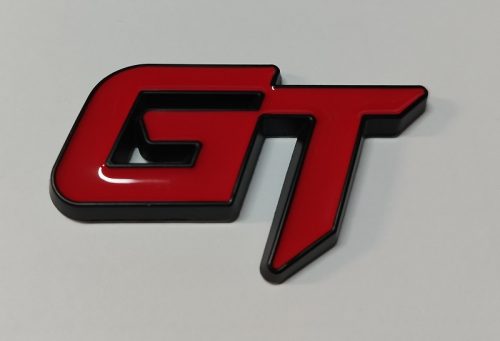 3D logo GT Fém Piros