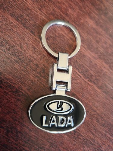 Kulcstartó fém LADA óraszíjas stílusú több színben
