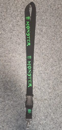 Nyakbaakasztós kulcstartó(nyakpánt) Monster Energy Drink
