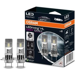 Ledes izzó, párban, OSRAM H7 EASY