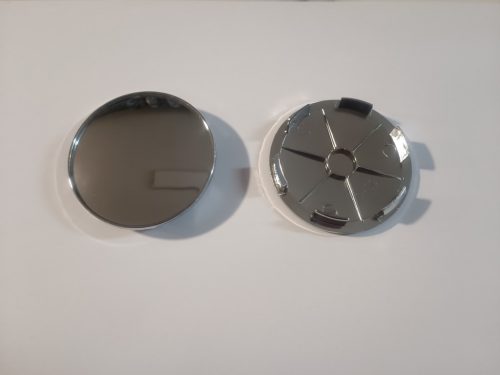 Alufelni felniközép kupak 68mm/62mm krómozott 