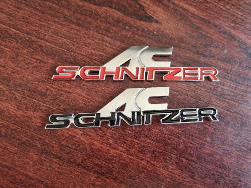 3D logo AC Schnitzer ltöbb színben