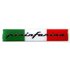 3D-s Pininfarina ovál logo matrica