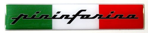 3D-s Pininfarina ovál logo matrica