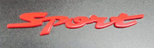 3D logo Sport nagy több színben