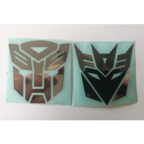 3D Logo Transformers Fém matrica
