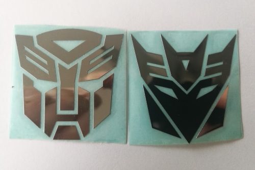 3D Logo Transformers Fém matrica
