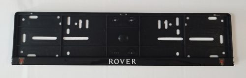 Rendszámtábla keret műgyantázott autómárkás Rover