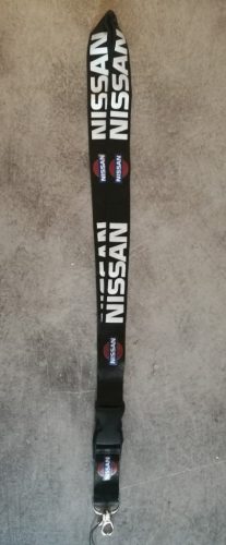 Nyakbaakasztós kulcstartó(nyakpánt) Nissan