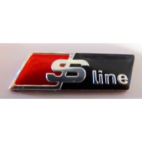 3D logo Audi SLine fém Mini