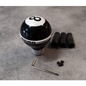   Váltógomb "Fekete nyolcas" Momo biliárd golyó formájú Adapteres