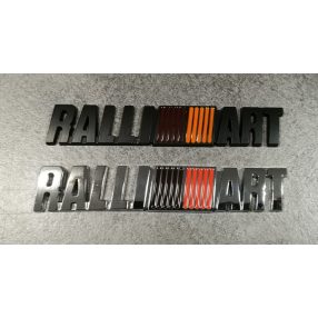 3D logo RalliArt Fém öntapadós több színben