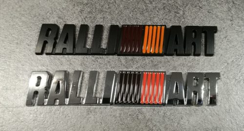 3D logo RalliArt Fém öntapadós több színben