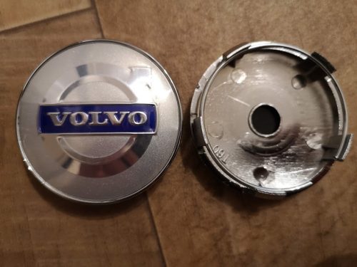 Alufelni felniközép kupak 60mm/56mm Volvo Silver