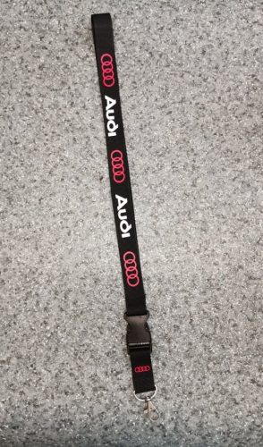 Nyakbaakasztós kulcstartó(nyakpánt) Audi