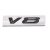 3D logo V8 fém