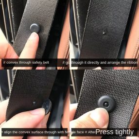 Biztonságiöv csat rögzítő bolha, patent 