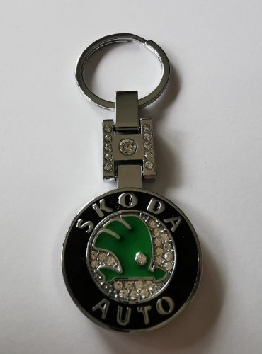 Kulcstartó fém Skoda óraszíjas stílusú