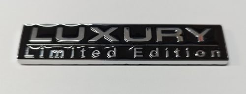 3D logo Luxury Limited Edition Fém